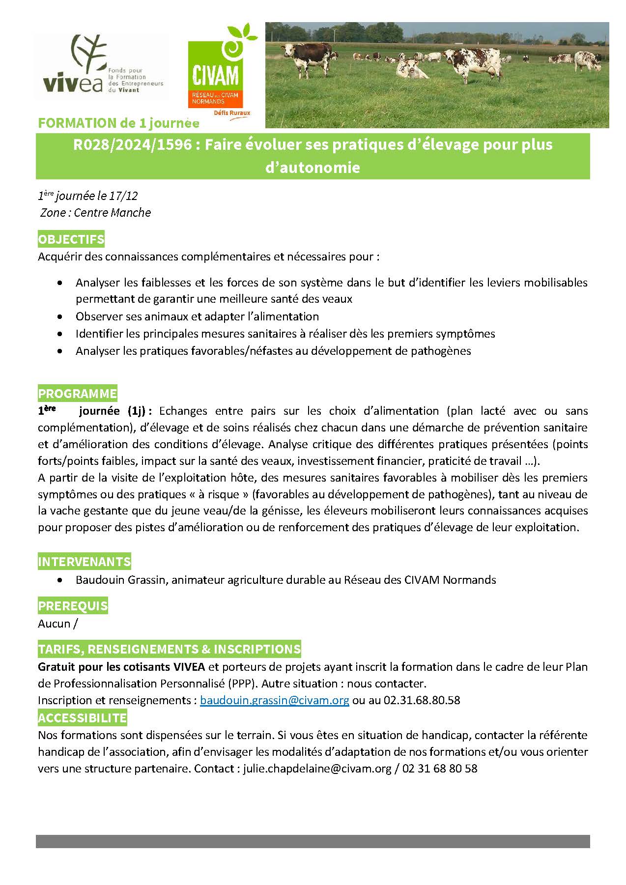 Formation agroforesterie Programme detaille 20241217